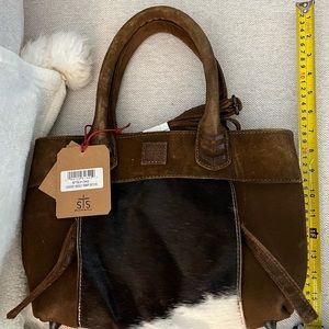 Genuine, Leather & Cowhide (hair on) Purse